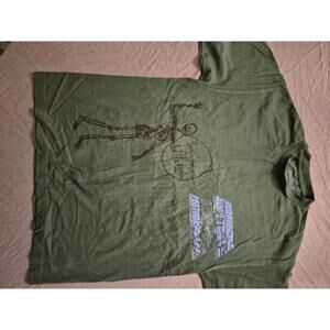 Travis Scott AstroWorld Green Tour Tee Size Small